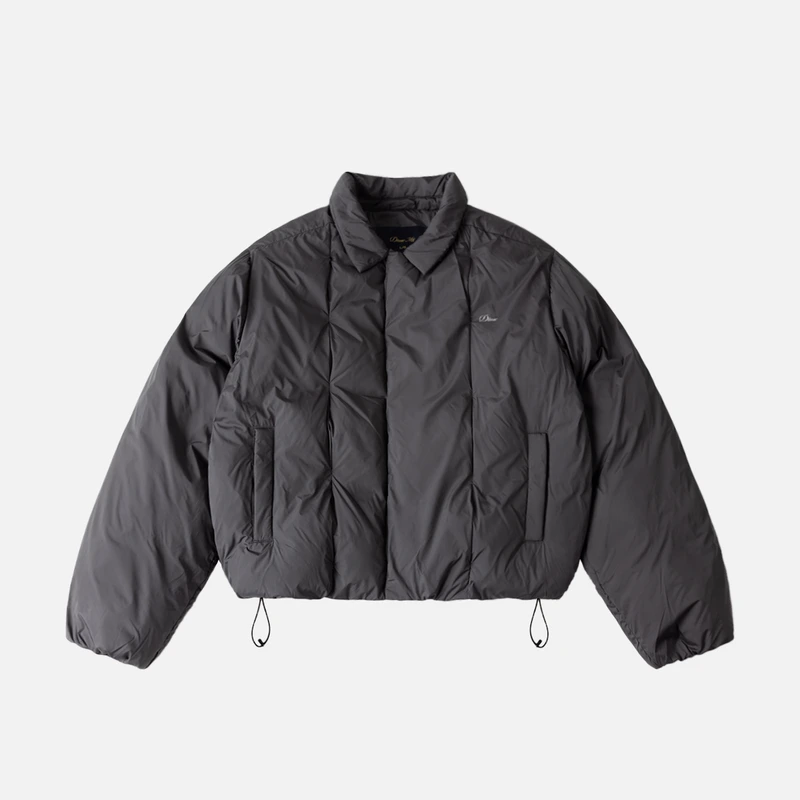 Pleated Puffer Charcoal